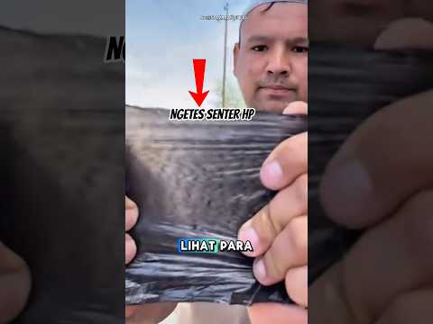 Senter HP vs plastik#shorts thumbnail
