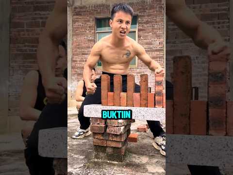 Cowok Ini Diremehkan, Tapi Sekali Pukul 10 Batu Bata Langsung Hancur! #shortvideo #trending thumbnail