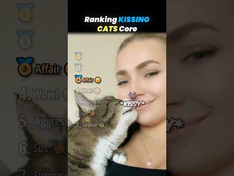 Ranking BEST KISSING CATS Core Moments!! 🐱💋 thumbnail