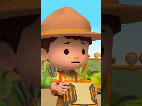 Try to Catch the Roadrunner! | Leo the Wildlife Ranger #shorts thumbnail
