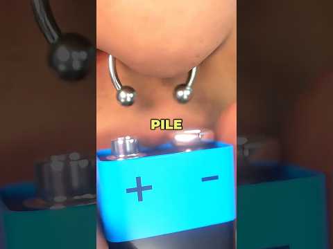 Mettre une pile 9V sur un anneau de nez 👃 thumbnail