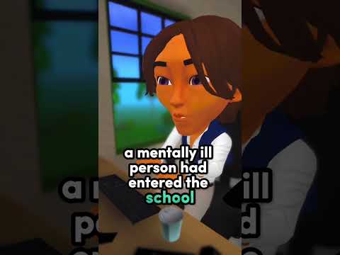Crazy guy storms school! #shorts thumbnail