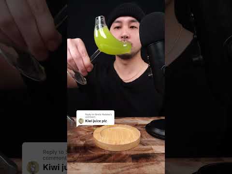 Kiwi Juice #asmr #sleep thumbnail