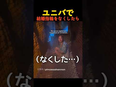 ユニバで結婚指輪をなくしたら thumbnail