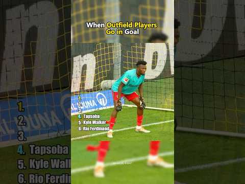 When Outfield Players Go in Goal thumbnail
