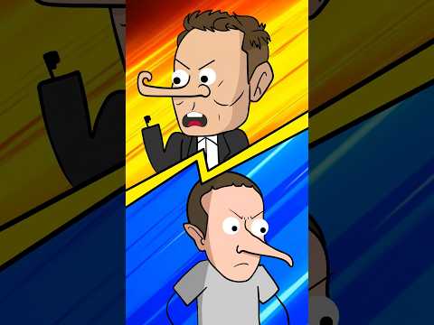 Elon Musk Vs Mark Zuckerberg Pokemon Match #angryprash #anime thumbnail