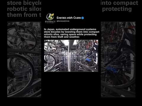 Japan’s Underground Bike Vault Is Straight Out of the Future 🚲🤖 thumbnail
