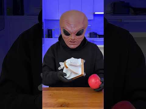 How To Peel An Apple 👽🍎 thumbnail