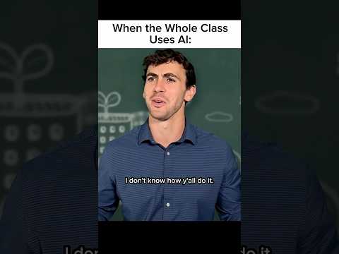 When the Whole Class Uses Ai  #shorts thumbnail