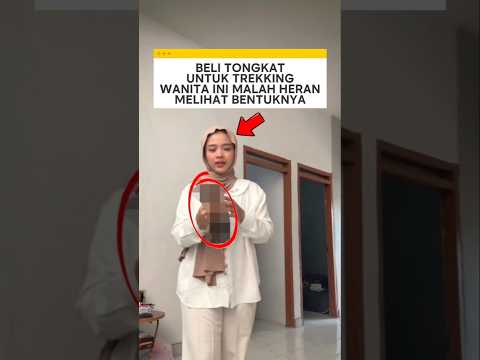 beli tongkat untuk trekking malah heran melihat bentuknya ❗ #videoviral thumbnail