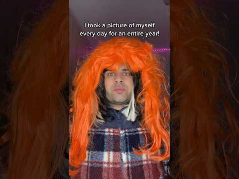 I took a picture of my self every day for an entire year! thumbnail