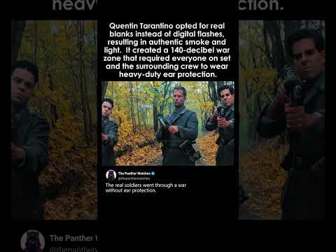 This Movie Used Real Blanks Instead of CGI Gun Effects | Inglourious Basterds (2009) thumbnail