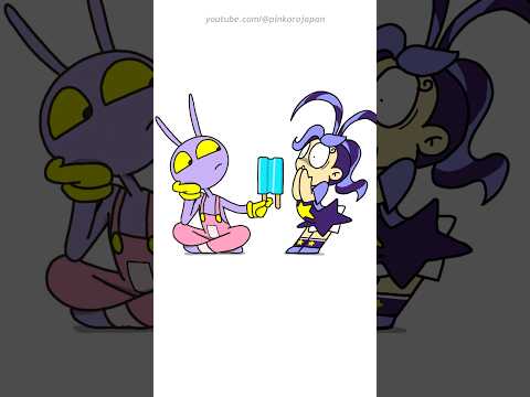 JAX kindness warmed my heart😊Pomni x Jax x lily Friendship Animation #relatable #share #friendship thumbnail