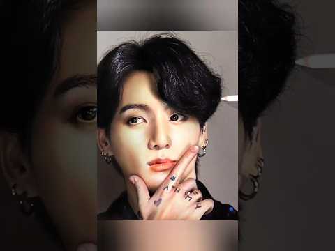 BTS Jung Kook portrait #drawing thumbnail