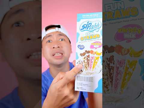 Minum Pakai Sedotan Ajaib✨ #asmr #mukbang #bendaunik #videolucu thumbnail