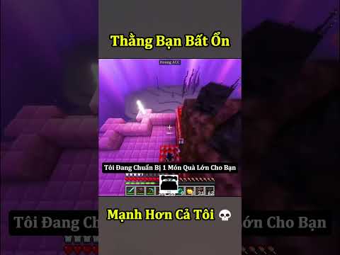 Tại Sao Thằng Bạn Tôi Lại Trốn Thoát Được Trong Minecraft 😱 #shorts thumbnail