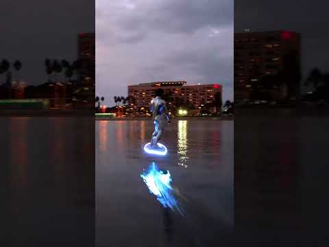 Real Silver Surfer Hoverboard! thumbnail