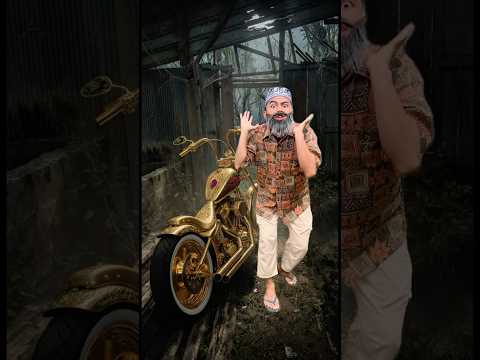 orang kaya punya sepeda keren, orang miskin punya motor butut ! thumbnail