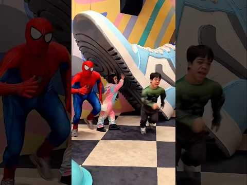 Funny superheroes😂 #spiderman thumbnail