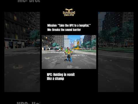 “Superhero Simulator” wishlist out now on Steam! 👀 #memes #funny #fyp #shorts thumbnail