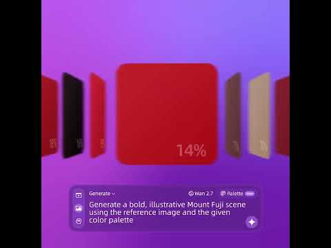 Did you know that Wan2 7‑Image also has its own “color palette” feature? thumbnail