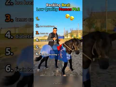 Ranking Funniest Low Quality Memes Pt.2 #funny #usa thumbnail