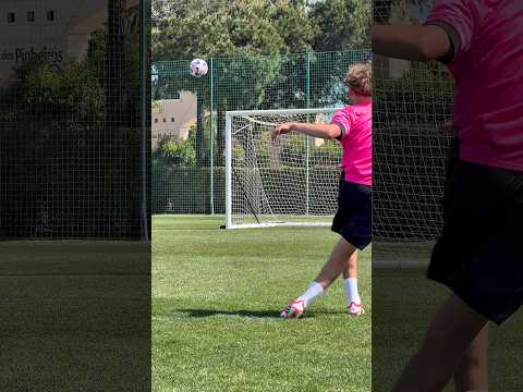 Does it go in? #football #soccer thumbnail