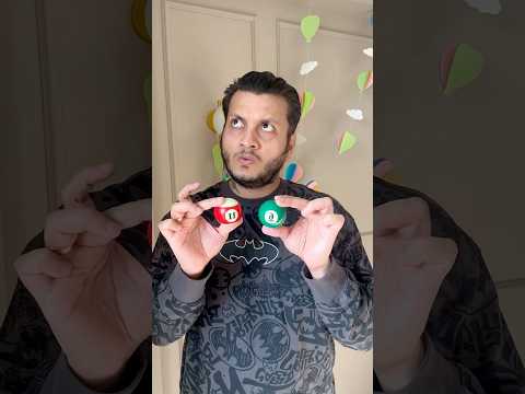 MINI BILLIARDS BALLS 🎱🥢⚾ #shorts #youtubeshorts #cricket #unboxing #ball #funny #boxofvengeance thumbnail