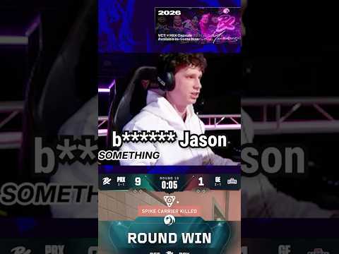 we had to bleep this ? #valorant #prx #valorantclips thumbnail
