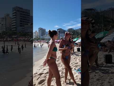 🇧🇷 Fun day at IPANEMA beach Brazil thumbnail