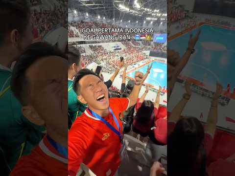 GOAL PERTAMA TIMNAS FUTSAL INDONESIA KE GAWANG IRAN DI FINAL?😭💪🏻🇲🇨 thumbnail