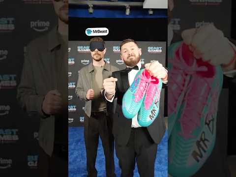 I Surprised MrBeast with Custom Boots thumbnail