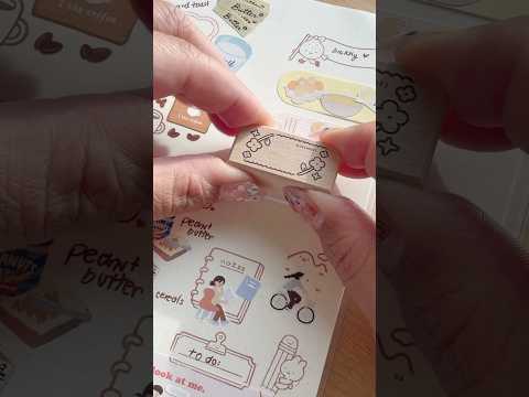 the cutest Hello Natamori wood rubber stamps!!! #stamps #stationery #sticker #journaling thumbnail