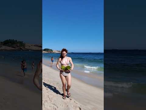 🇧🇷 A Beautiful Morning at Leblon Beach Brazil thumbnail