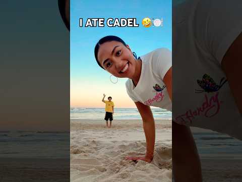 WHO SAW THE BTS? 🤣 SUBSCRIBE FOR 7 YEARS OF GOOD LUCK! 🍀😅 | Cadel and Mia #funny #couple #shorts thumbnail