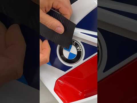 BMW S1000 RR Carbon Emblem Upgrade 🏍️🛠️✨ thumbnail
