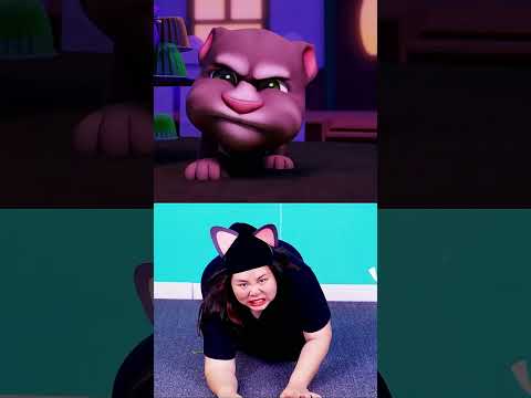 Talking Tom: Dancing Battle #shorts thumbnail