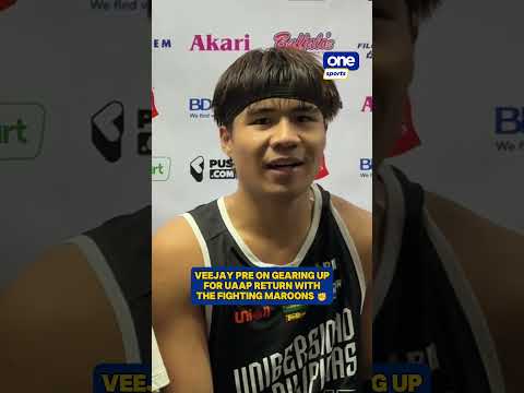 UP's Veejay Pre on playing his first game in Preseason Cup, making his UAAP return | #OSOnTheSpot thumbnail