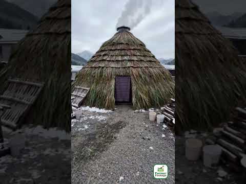 The CBD of a Winter Mountain Village thumbnail