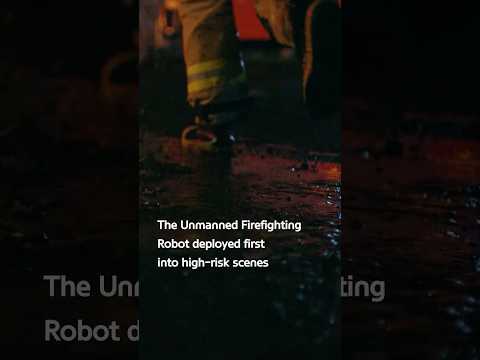 The Beginning of the Unmanned Firefighting Robot | Hyundai Motor Group thumbnail