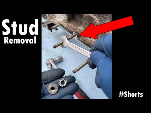 Trick to Remove Studs from an Engine #Shorts thumbnail