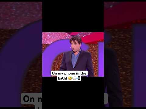 On my phone in the bath! 🤣🛀📲 #michaelmcintyre #standupcomedy thumbnail