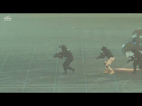 لقطات من العرض العسكري لقوات أمن الحج 1447هـ thumbnail