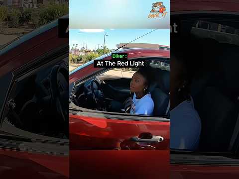 Biker Roasts a Quiet Woman at a Red Light... thumbnail