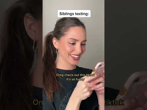 Siblings texting 🤬👀 thumbnail