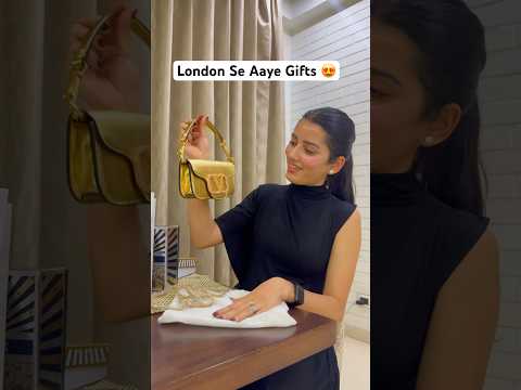 London Se Aaye Khoob Sare Gifts ? #neetubisht #lakhneet #youtubeshorts #trending #viral #minivlog thumbnail