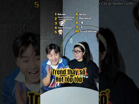 Khi Tui Đu Trend Đếm Số Và Thay Số Hack Não … Xem Đứa Nào Lú Trước 🧠 #shorts || Yến Nồi Cơm Điện thumbnail