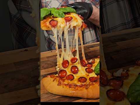 3 Cheesy Charred Creations for Crunchy Crust Champion!🍕 #shorts #pizza #cheese #pepperoni thumbnail