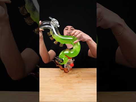 Green + Orange Gatorade🐉  #asmr #sleep thumbnail