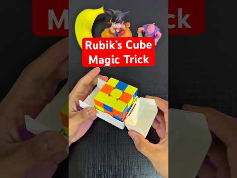 Solving a Rubik’s Cube in 1 SECOND! ?✨ thumbnail